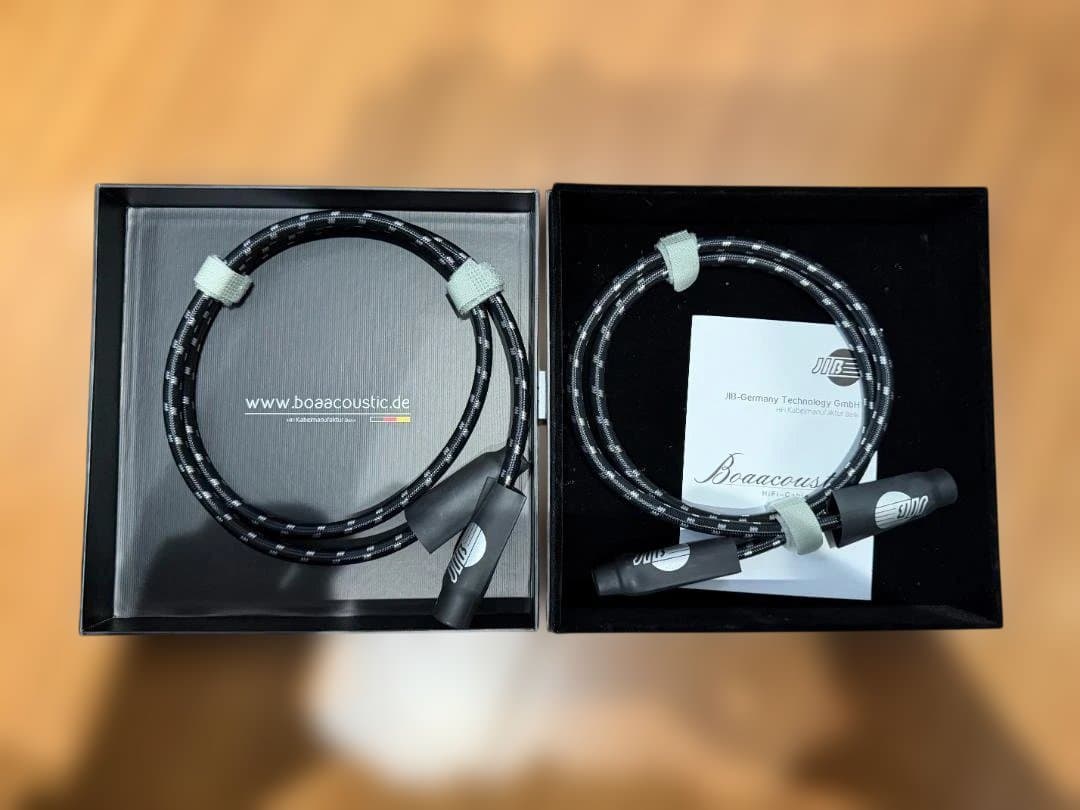 JIBドイツ製造 のXLRオーディオケーブル（オス-メス）キャノンケーブル