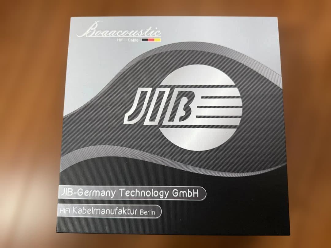 JIBドイツ製造 のXLRオーディオケーブル（オス-メス）キャノンケーブル