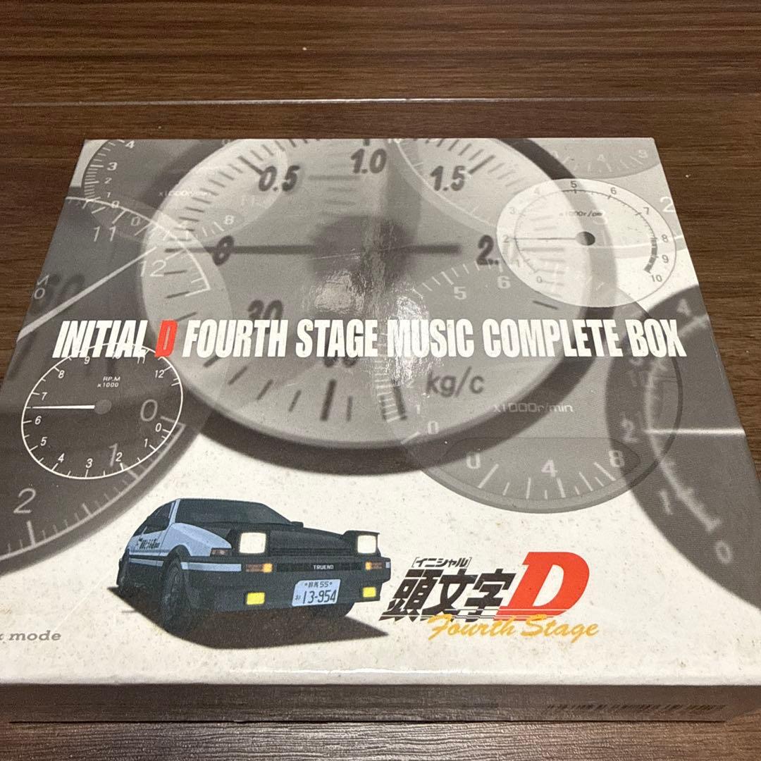 頭文字D FOURTH STAGE MUSIC COMPLETE BOX