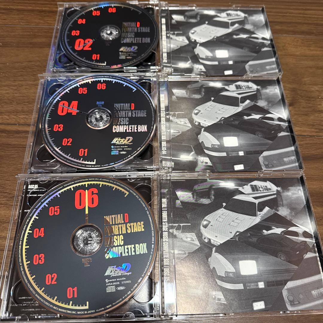 頭文字D FOURTH STAGE MUSIC COMPLETE BOX