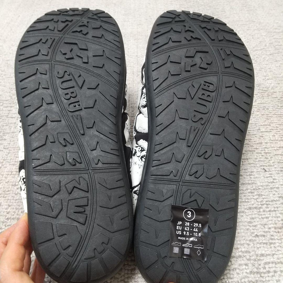 SUBU×SUB-AGE コラボサンダル 3（28～29.5）