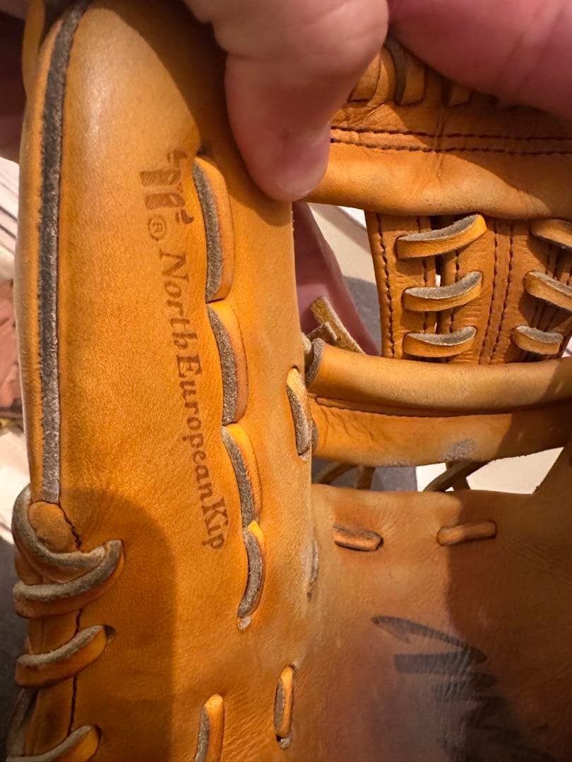 15日まで値下げミズノプロ 内野用グローブ（オーダーサンプル）右利き