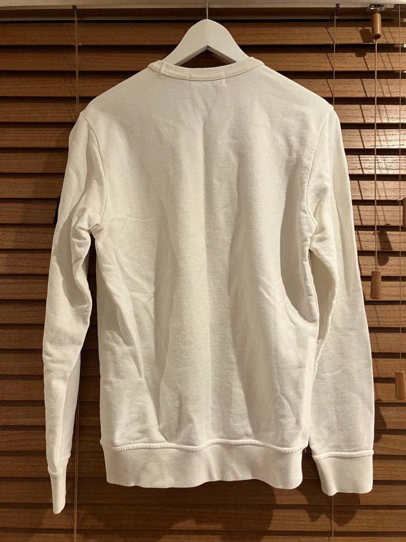 STONE  Sサイズ スウェット 白 ホワイト ストーンアイランド