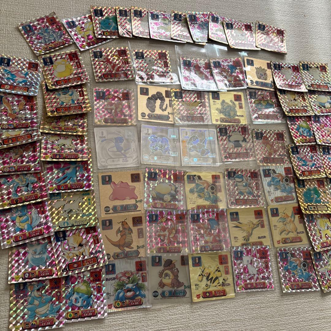 ポケモン　アマダ最強シール列伝　キラ70枚以上セット