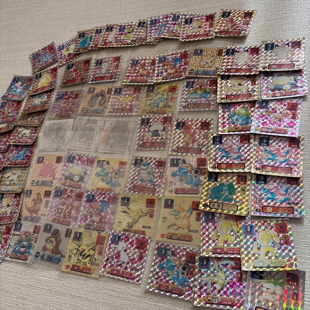 ポケモン　アマダ最強シール列伝　キラ70枚以上セット