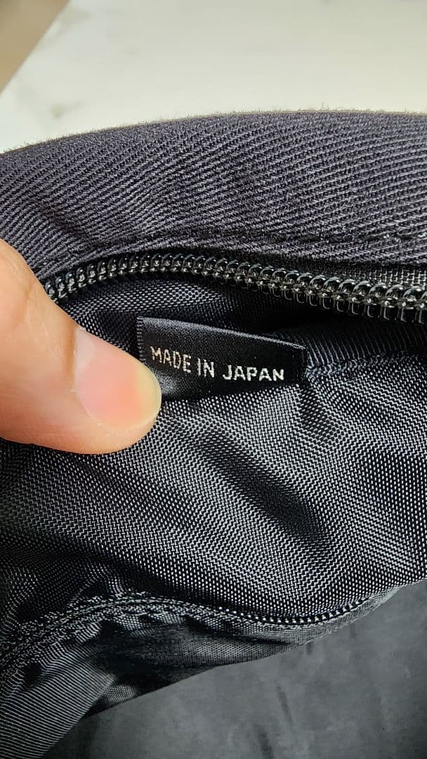 PORTER ボストンバッグ ブラック　ポーター　レザーと布のコンビ