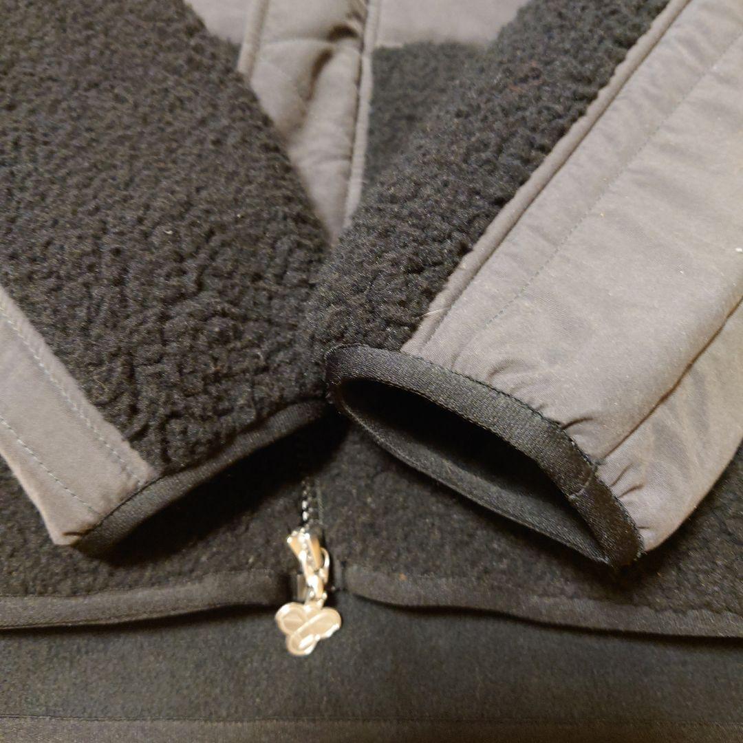 【新品】hummel ボアジップアップジャケット 黒　S・M