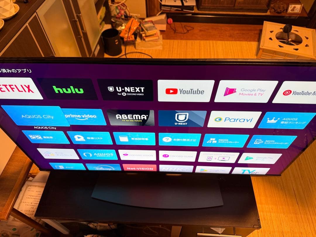 シャープAQUOS 4K液晶テレビ 43型4T-C43DN2