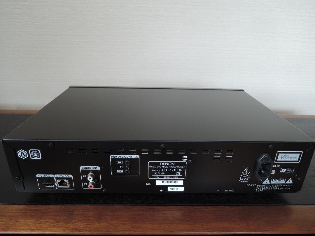 DENON DBT-1713UD ユニバーサルブルーレイディスクプレーヤー