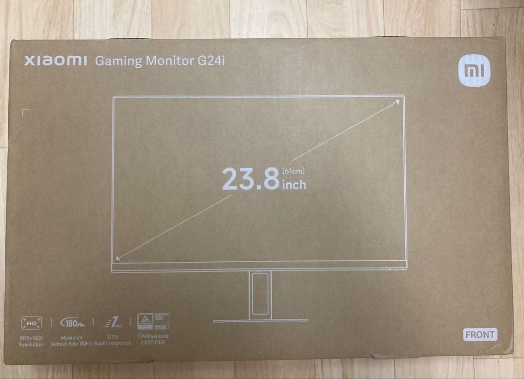 xiaomi g24i 180hz ゲーミングモニター