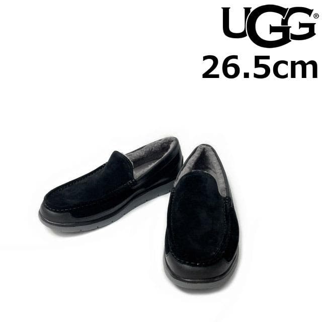 【即購入不可】UGG アグ US購入 モカシン(26.5cm)黒 201030