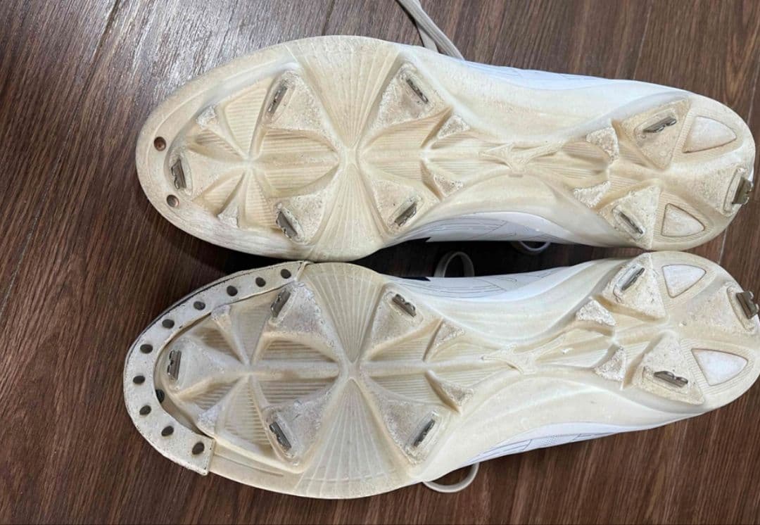 26.5cm Ｐ革付き 野球 スパイクシューズ P皮付き 26.5センチ