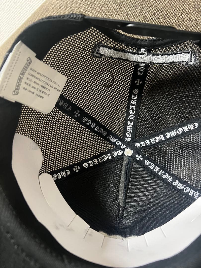 GUNS N' ROSES トラッカーキャップ黒 (CHROME HEARTS)