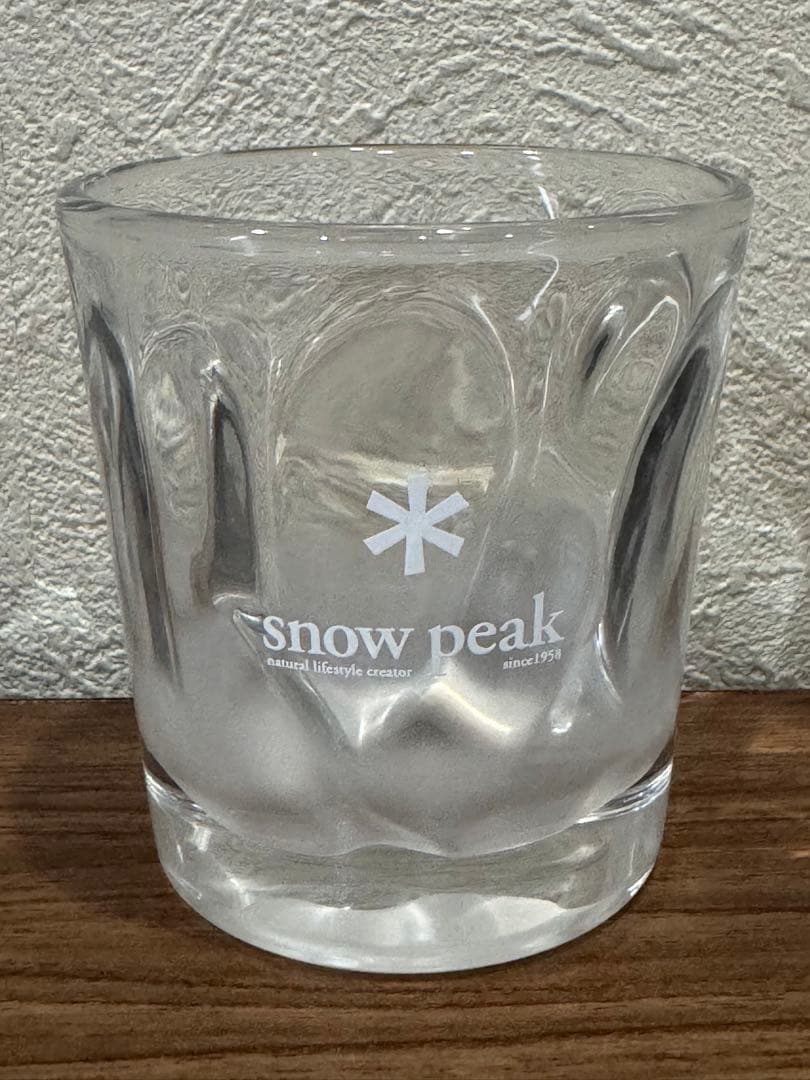 廃番 スノーピーク ROCK ICE PAIR ロックアイスペア ロックラス2個