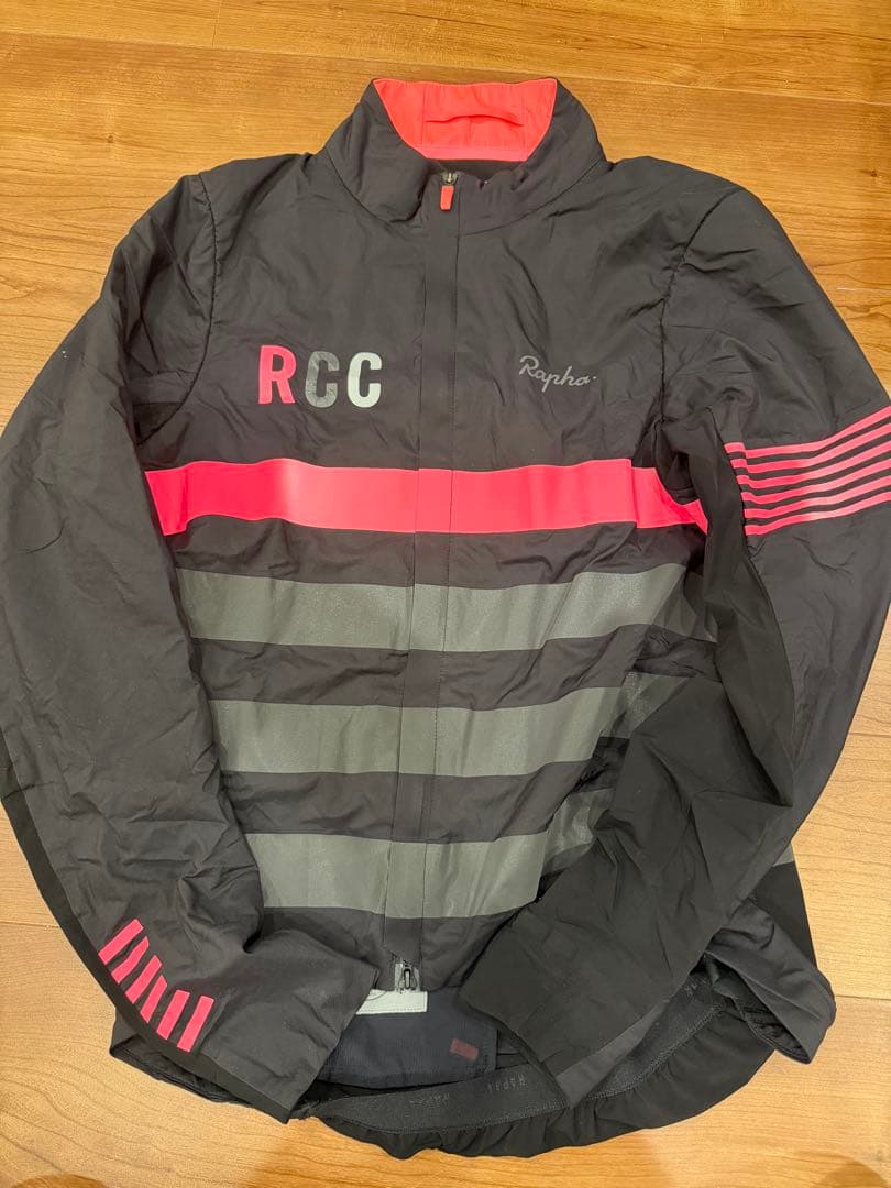即*爵様 Rapha RCCインサレーティッドジャケット M 黒/ピンク/グレー