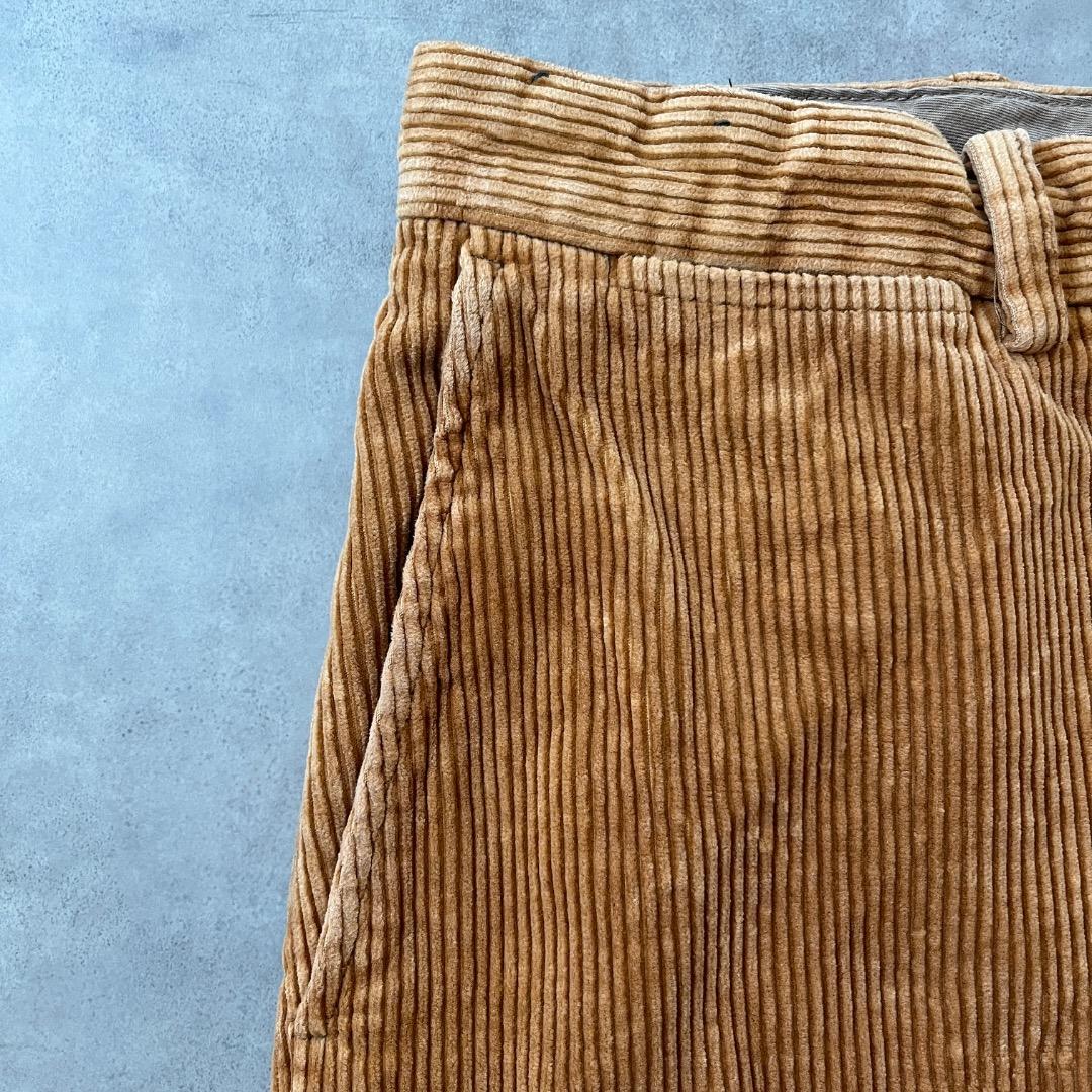 ポロバイ ラルフローレン W38 コーデュロイ ポロチノ 古着 茶 18207