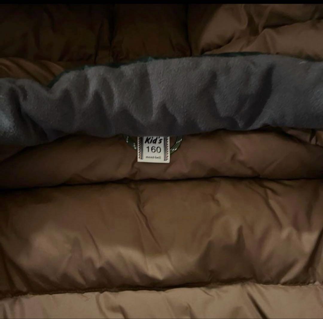 【極美品❗️】mont-bell ダウンジャケットS グリーン　モンベル