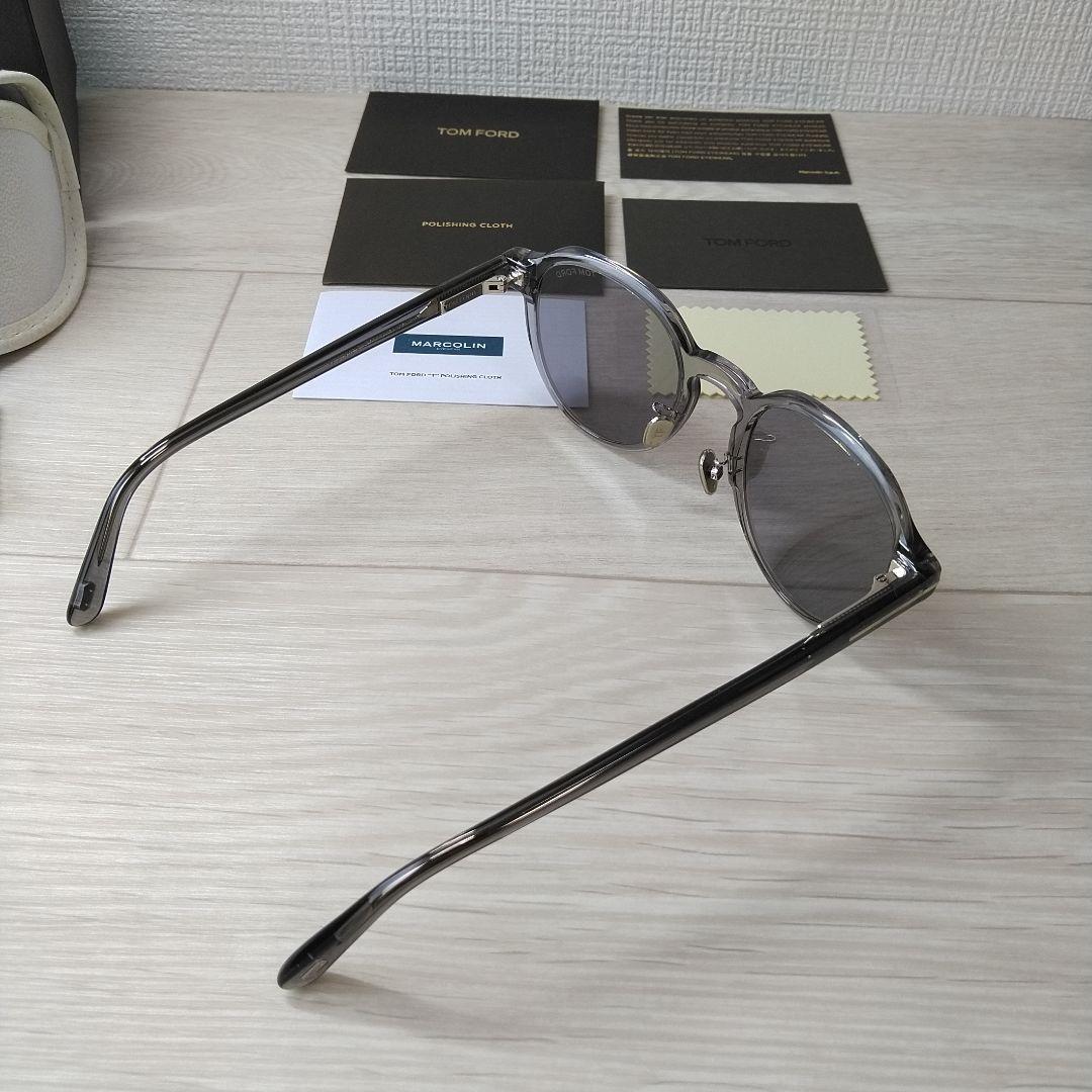 希少K番トムフォードtf974kサングラス眼鏡クリア薄レンズ箱ftロンハーマン等