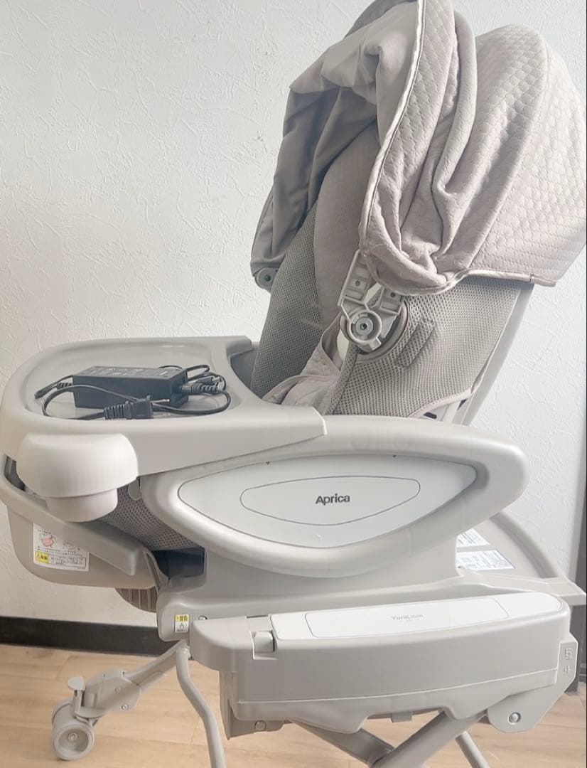 〇 Aprica ユラリズム オート プレミアム ハイローチェア
