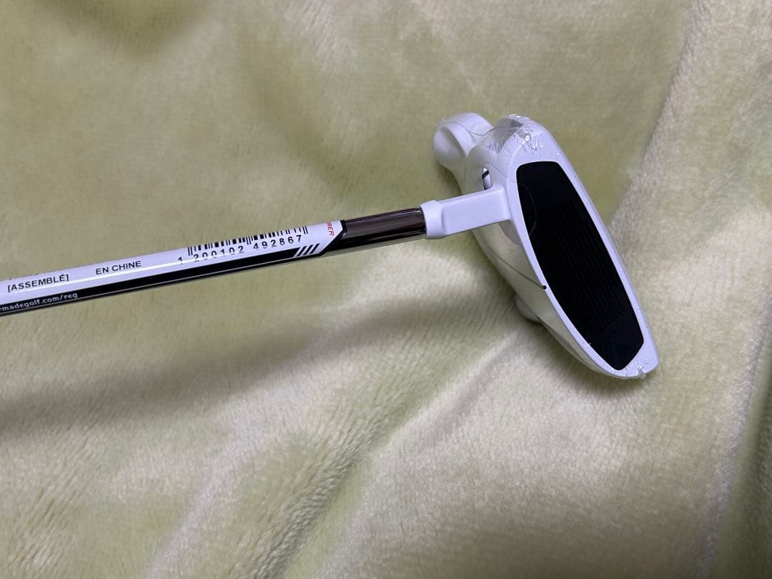 新品 スパイダーGhost Whiteパター スモールスラント 34インチ