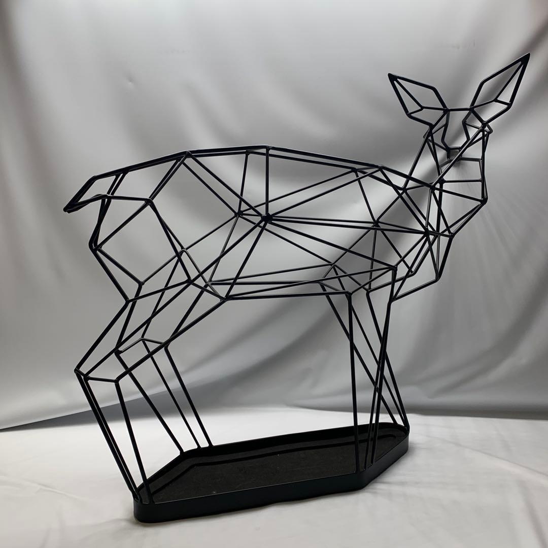 シカの傘立て 鹿 シャドーワイヤー UMBRELLA STAND DEER