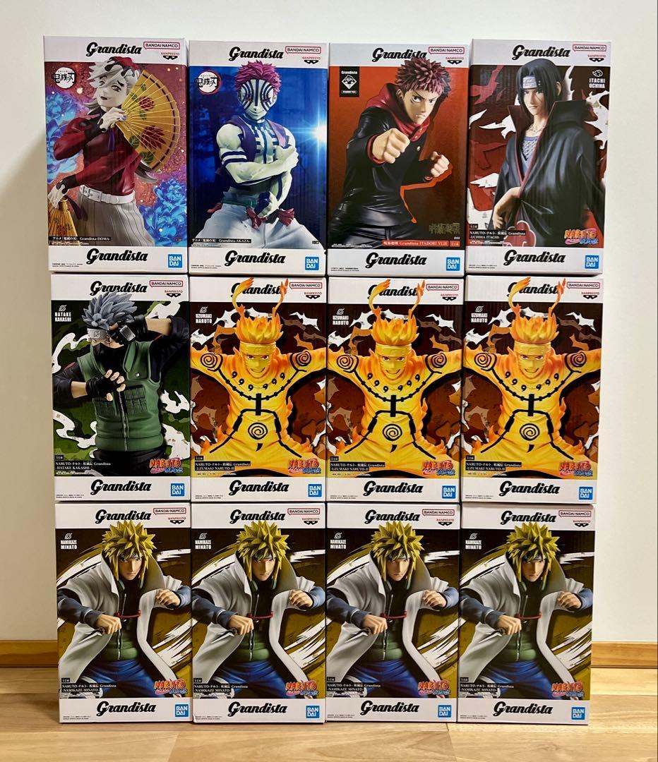 ナルト　NARUTO 鬼滅 呪術廻戦grandista グランディスタ 12体