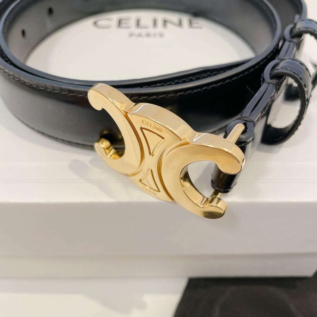 ❤︎ セリーヌ celline ミディアム 25MM トリオンフ ベルト ❤︎