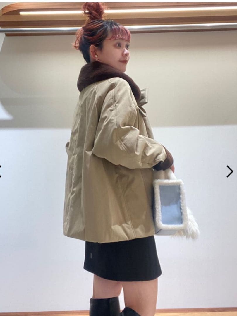 FURFUR パデットボウタイワークブルゾン