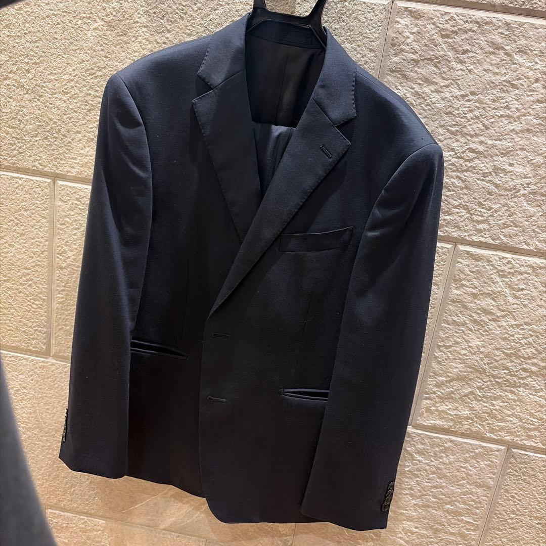 Super 110 MASSY オーダースーツ AB5 ダークネイビー