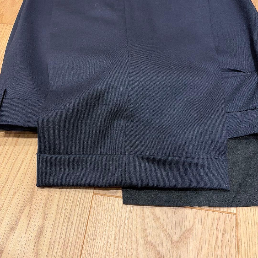 Super 110 MASSY オーダースーツ AB5 ダークネイビー