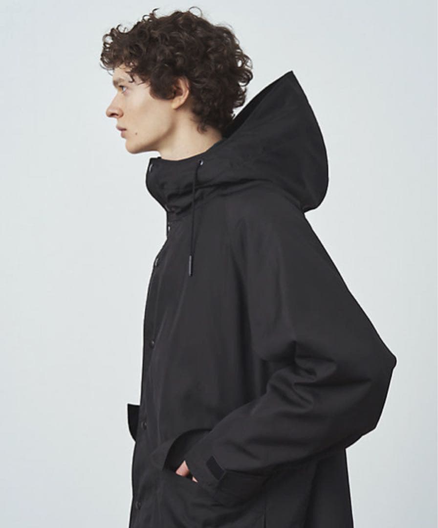 ATON 22AW  DYE NYLON モッズコート ライナー付き