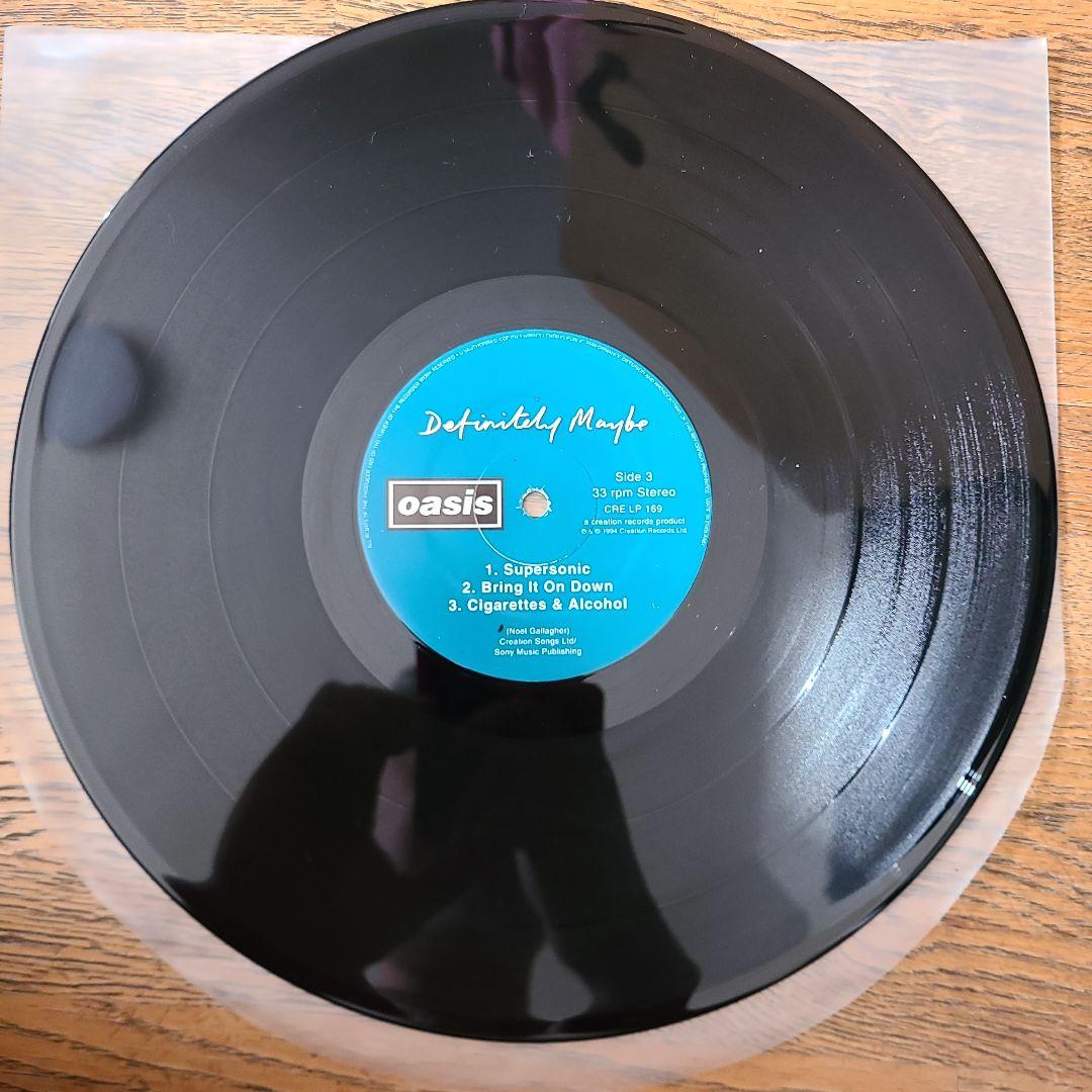Oasis Definitely Maybe レコード UK盤