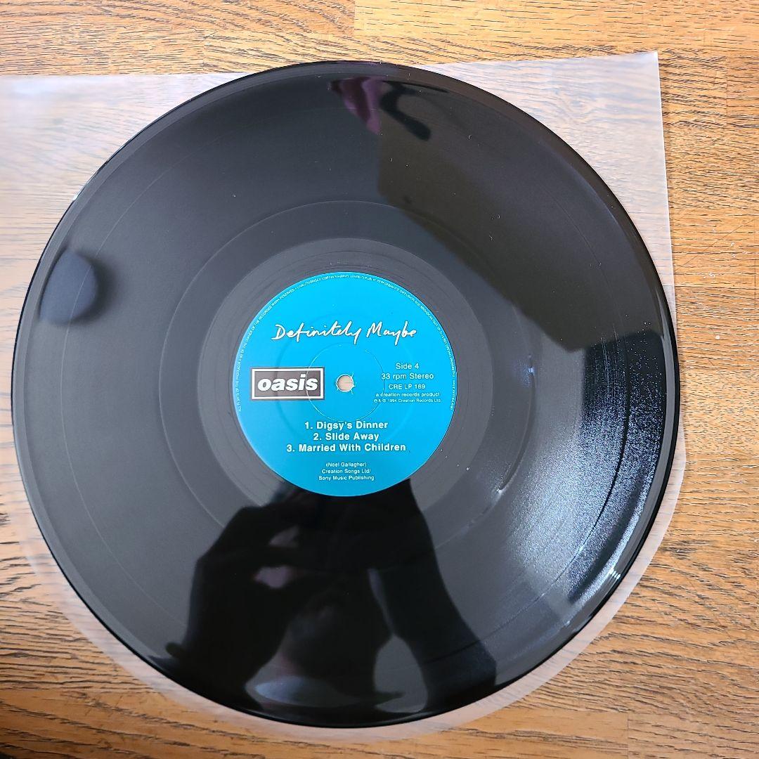 Oasis Definitely Maybe レコード UK盤