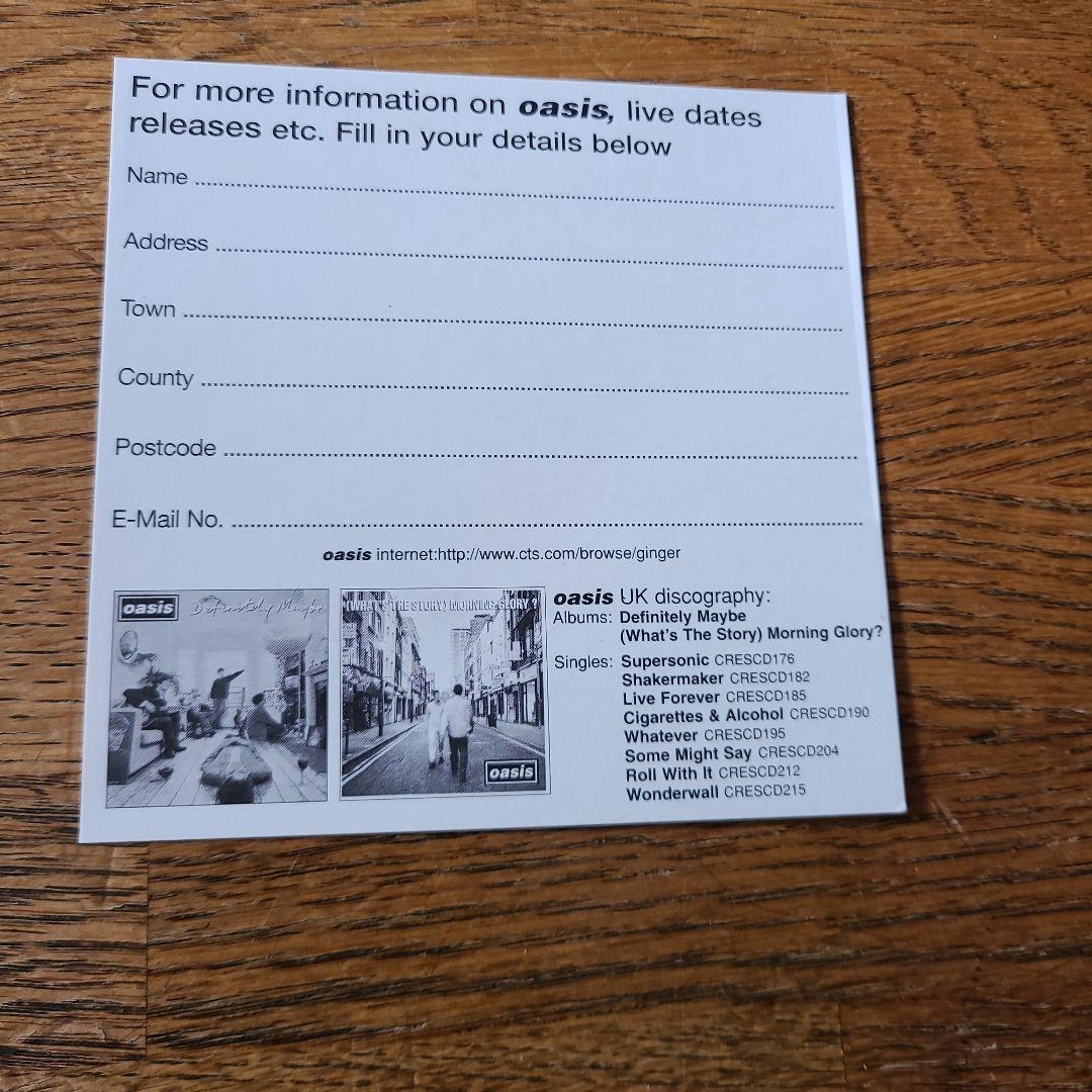 Oasis Definitely Maybe レコード UK盤