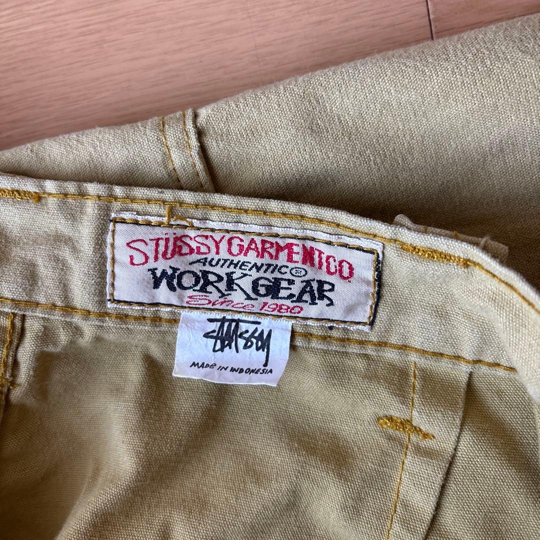 STUSSY WORKGEAR カーゴパンツ バギー