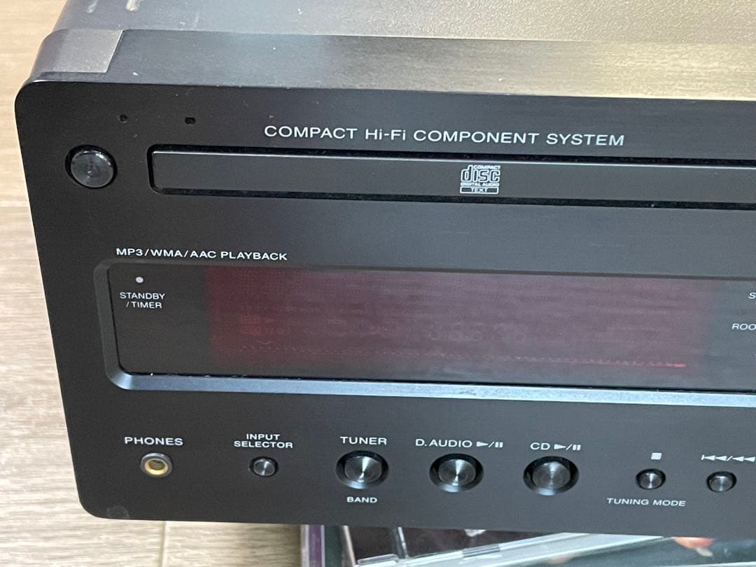 ケンウッド コンパクトコンポR-K711 CDコンポ CDプレーヤー ミニコンポ