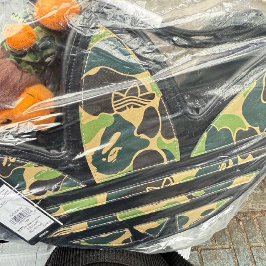 新品 Bape Adidas Camo Trefoil Shoulder Bag