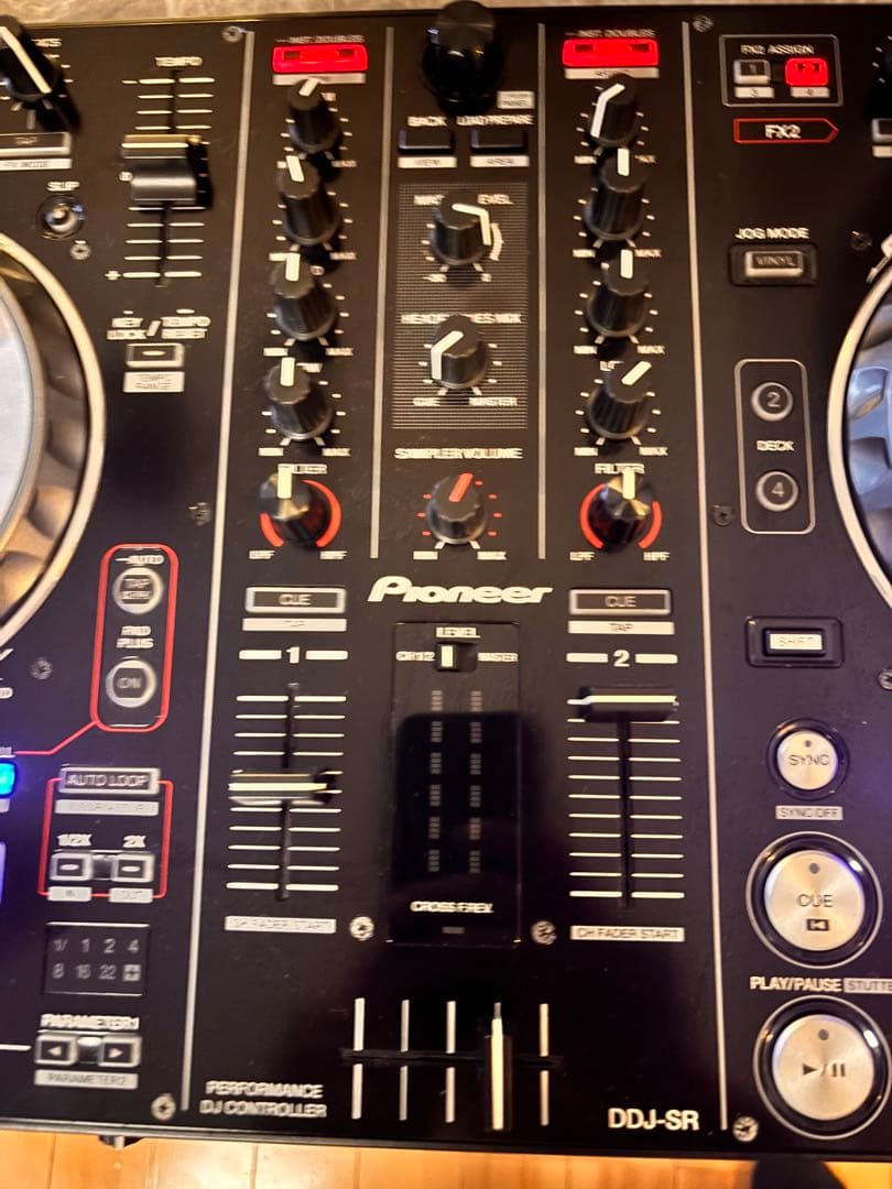 ワニ茶漬けさん専用　Pioneer DDJ-SR Technicsヘッドホン付き