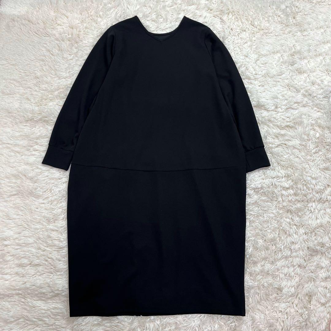 beardsley トロミ コクーン ワンピース オケージョン 防シワ