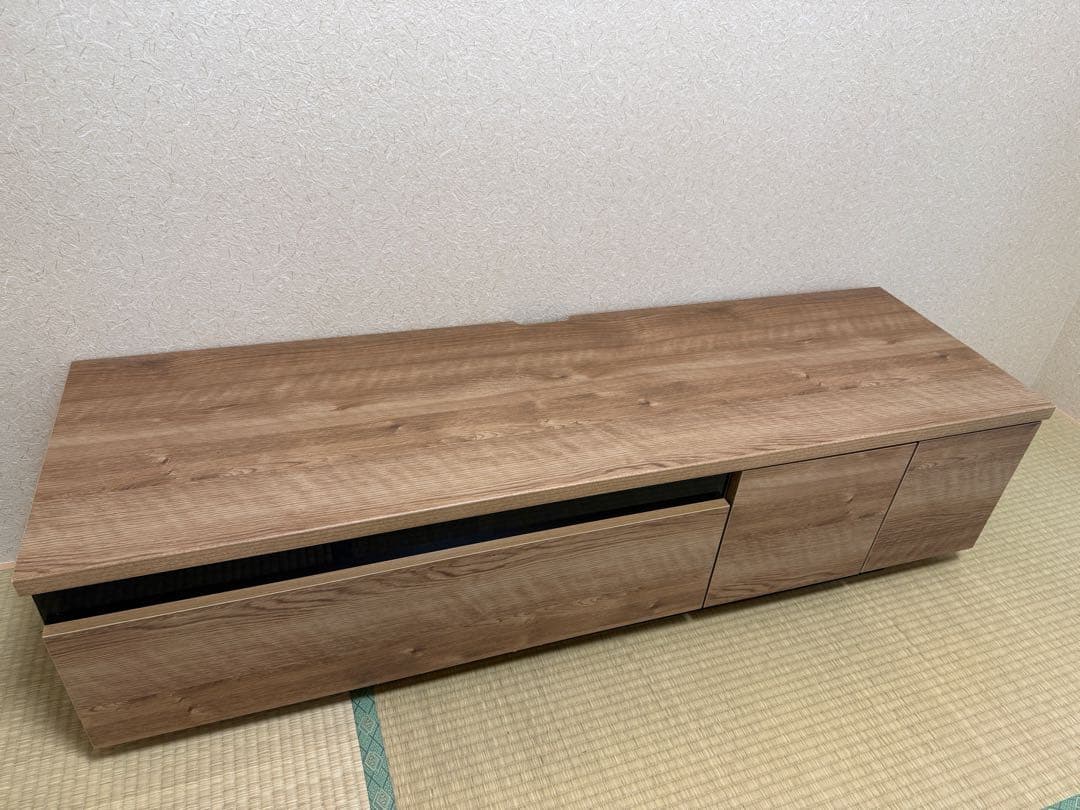 （美品）LOWYA テレビボード テレビ台140cm シャビーナチュラル ロウヤ