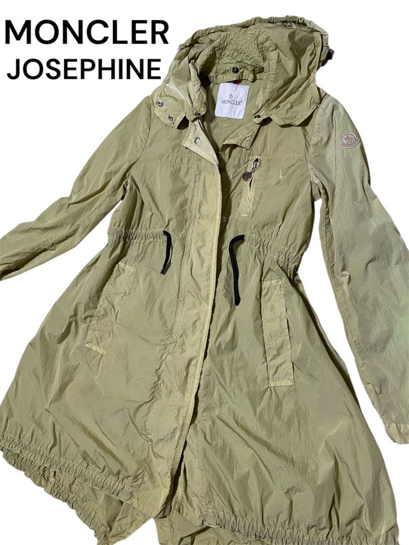 MONCLER JOSEPHINE ジョセフィーヌモッズコート雑誌掲載モデル