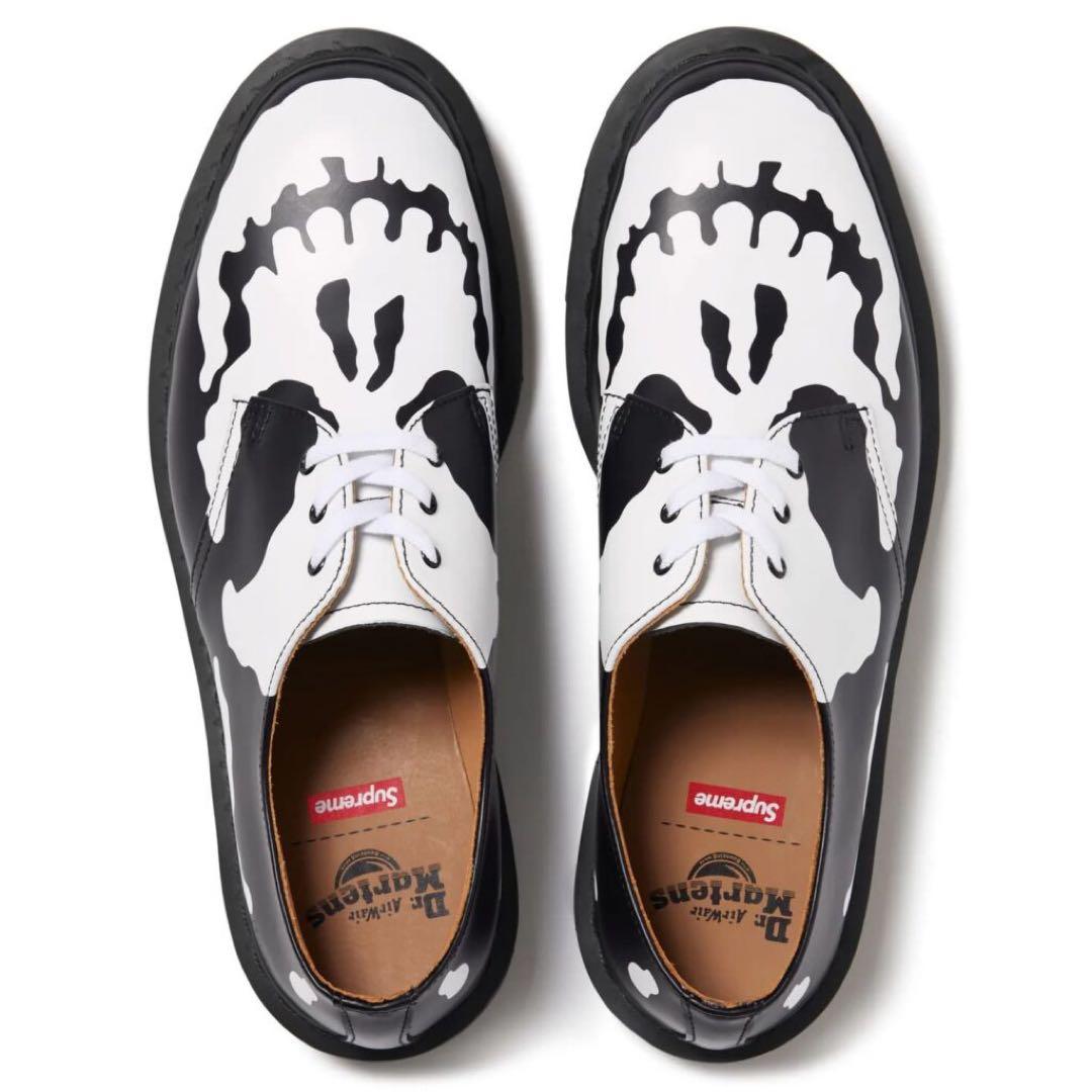 supreme Dr.Martens 1461 3-Eye Shoe 黒　US9