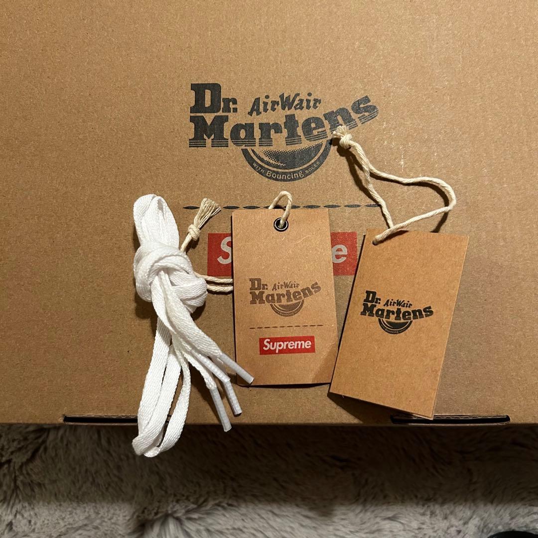 supreme Dr.Martens 1461 3-Eye Shoe 黒　US9