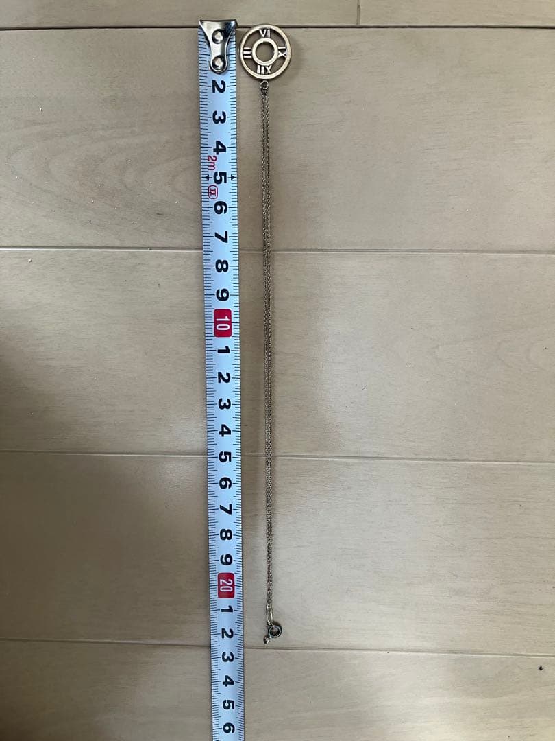 【美品】TIFFANY アトラス オープン メダリオン ネックレス 925