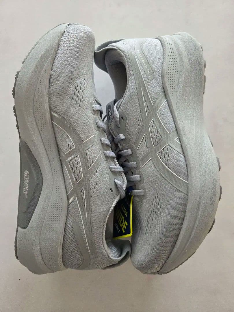 【未使用】ASICS ゲルカヤノ32 エクストラワイド 26.5 ライトグレー