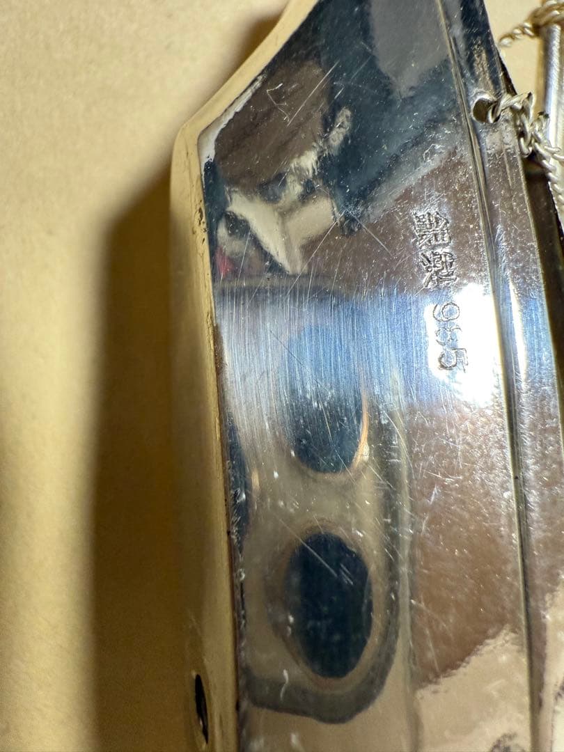 銀985帆船模型 47g