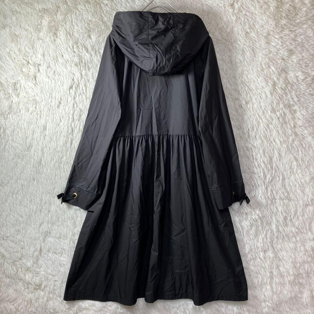 美品 TOCCA トッカ ロングコート Aライン レインコート フリーサイズ