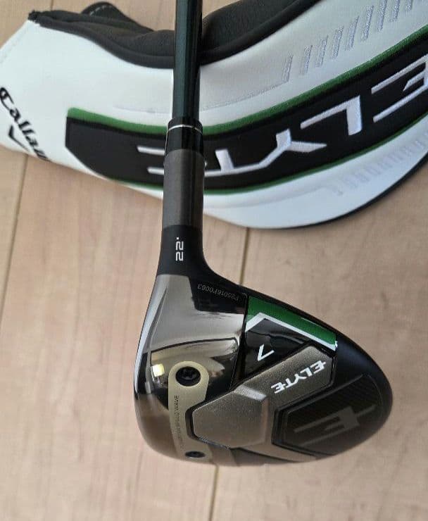 キャロウェイ　エリート　MAX　Fast　7w-22度　シャフトR