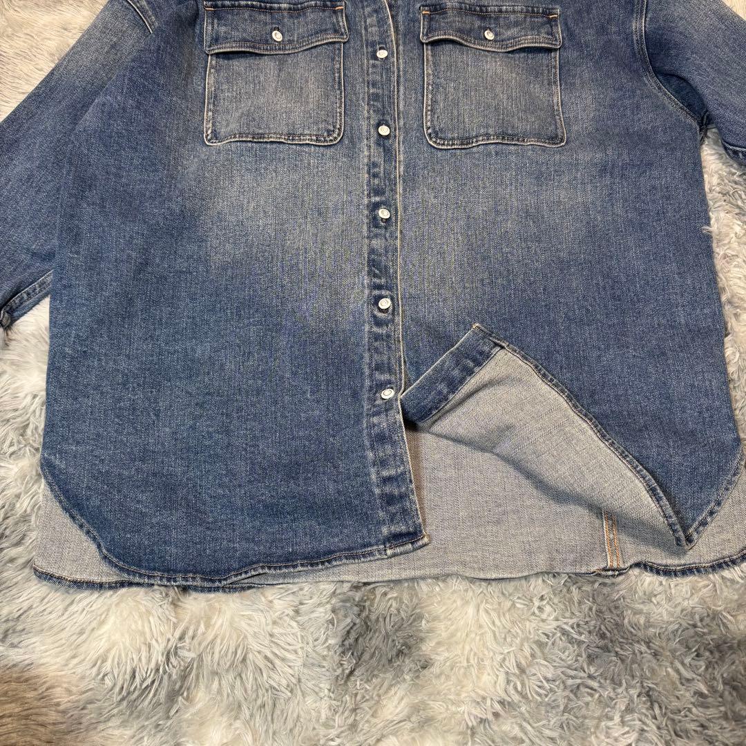 【美品】Healthy Denim ヘルシーデニム オーバーサイズ デニムシャツ