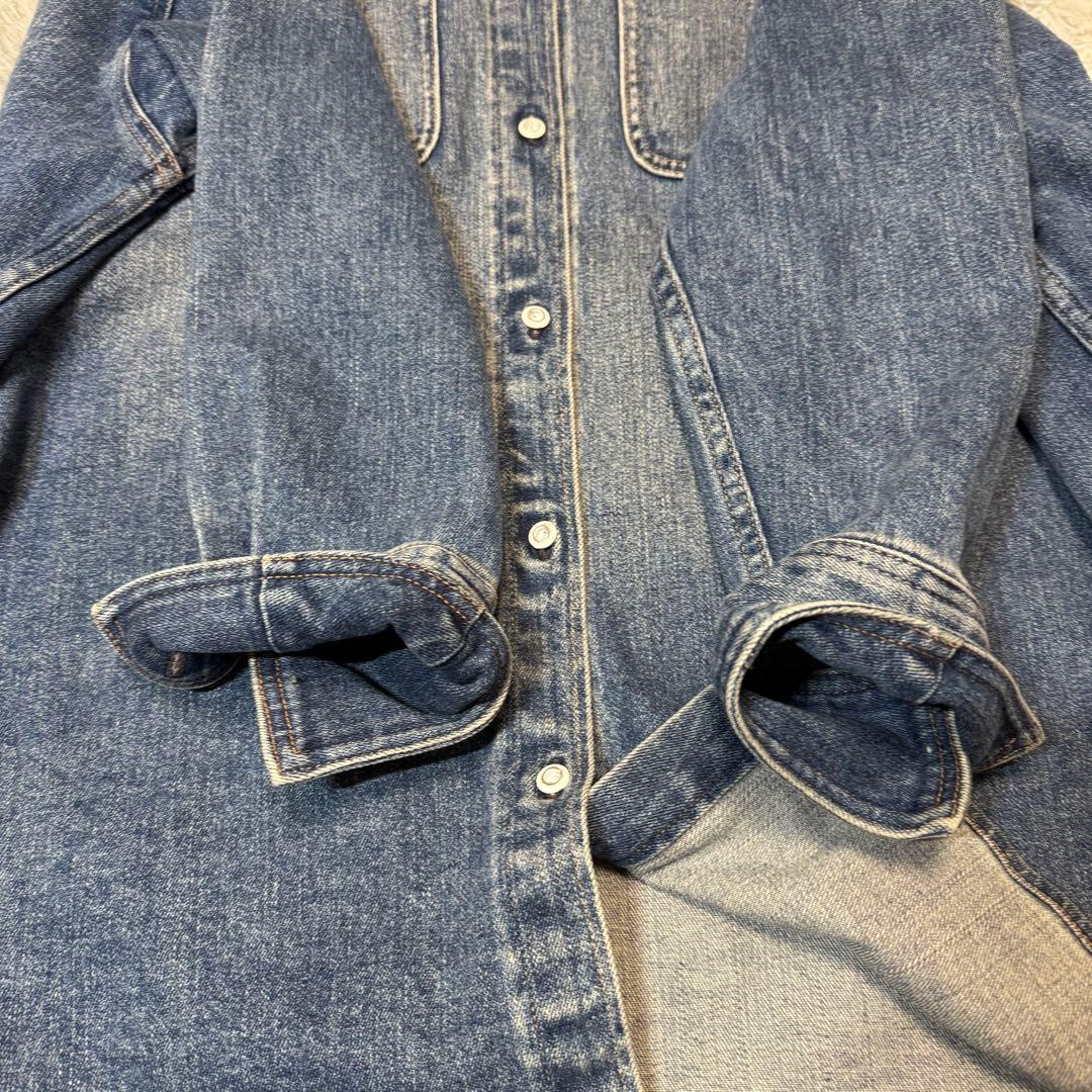 【美品】Healthy Denim ヘルシーデニム オーバーサイズ デニムシャツ